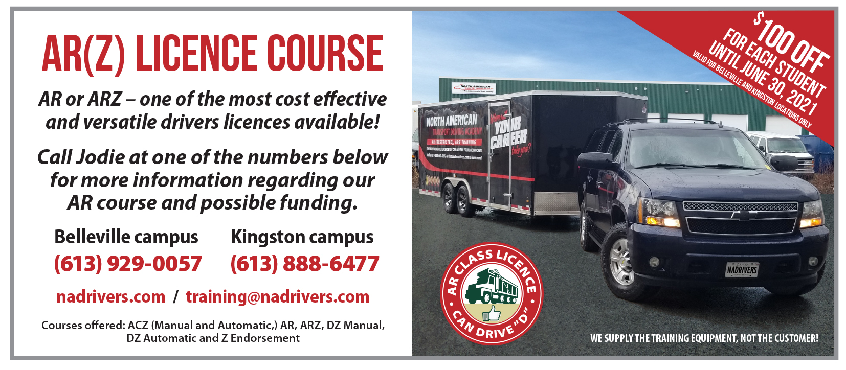 Home - North American Transport Driving Academy